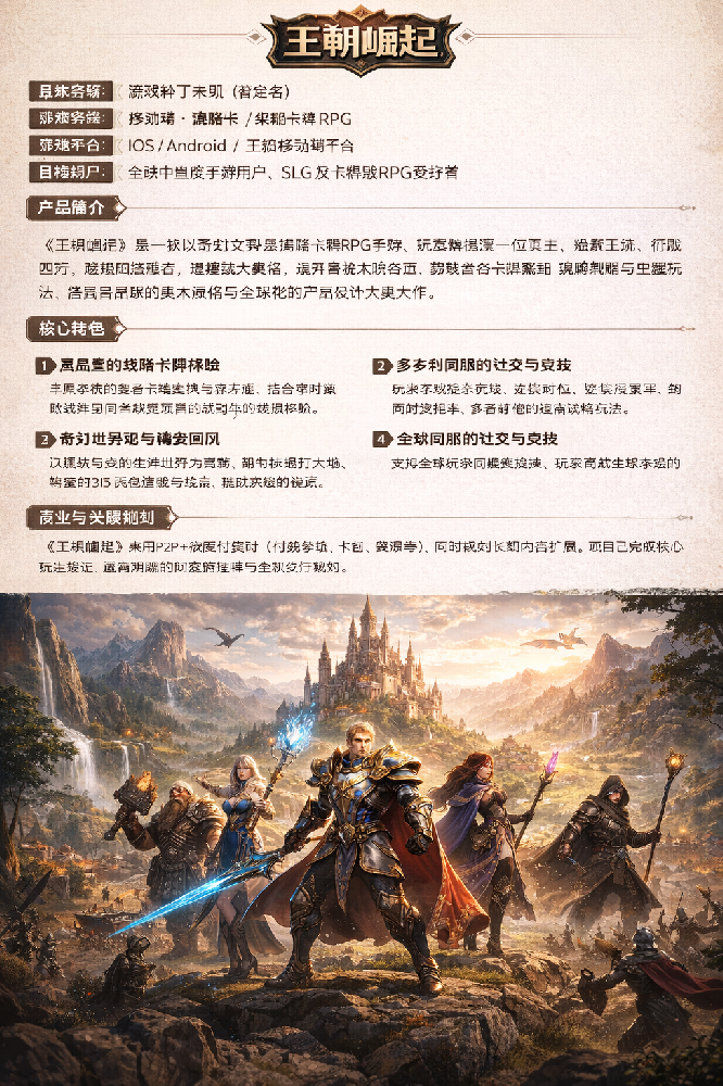 恒盛平台王朝崛起手游