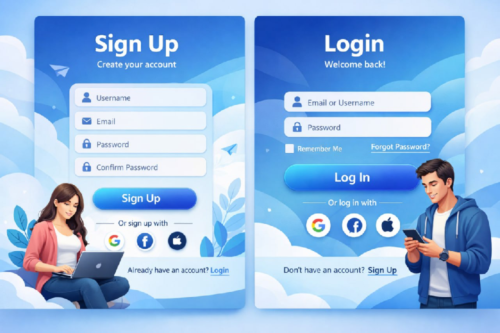 恒盛平台登录和注册引导